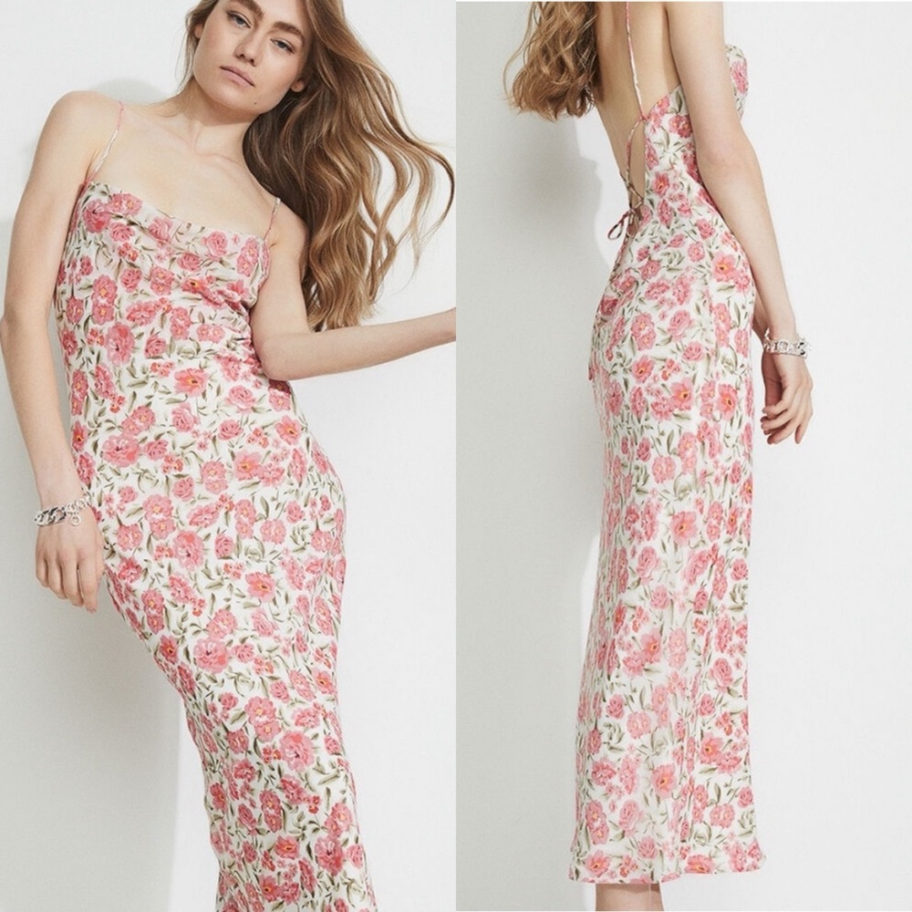 NWOT Bardot floral midi dress size XS